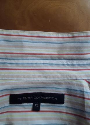 Фірмова англійська сорочка french connection, оригінал, розмір l-xl.4 фото