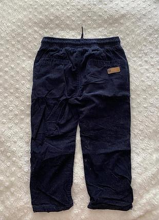 Брюки в рубчик на подкладке next