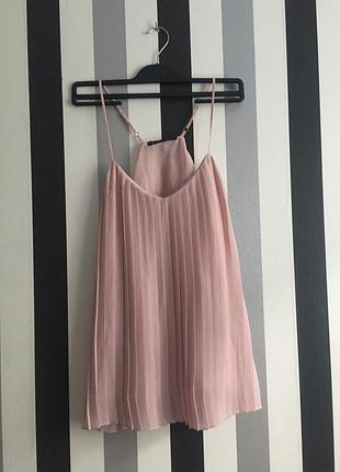 Красивая пудровая майка l m