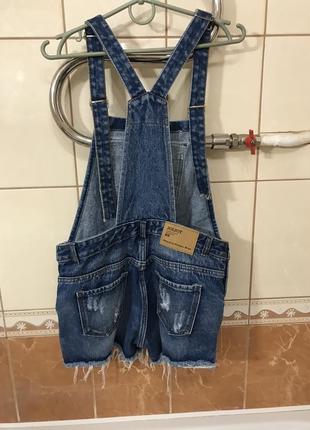 Джинсовый комбинезон2 фото
