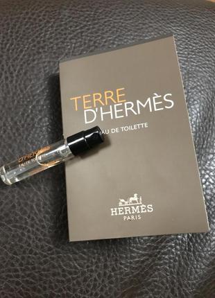 Пробник духів hermès туалетна вода чоловіків1 фото