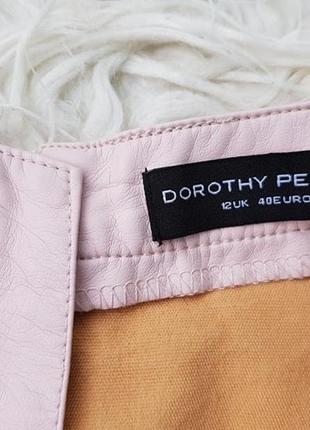 Шикарная юбка кожанная dorothy perkins2 фото