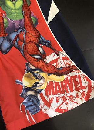Стильні дитячі плавальні шорти marvel3 фото