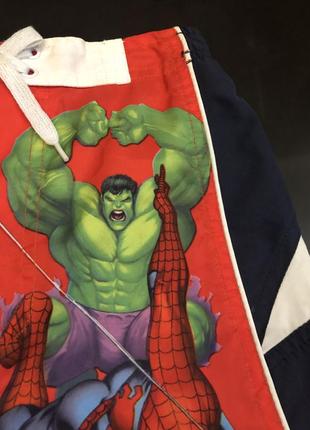 Стильні дитячі плавальні шорти marvel4 фото