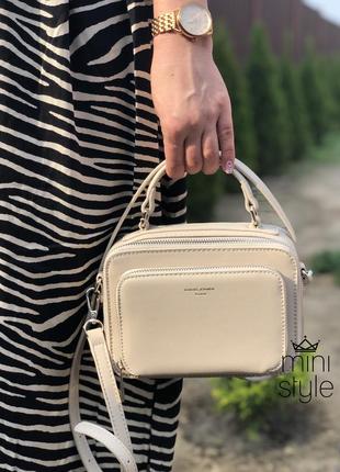 Сумка на довгій ручці cross-body сумочка трендова і стильна кроссбоди david jones