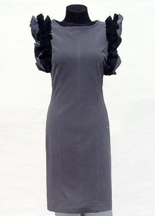 Новинка. класне плаття, рукави волани. туреччина. нове, р. 42-46