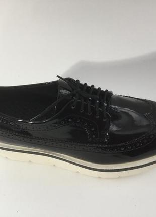 Туфельки oxford из италии