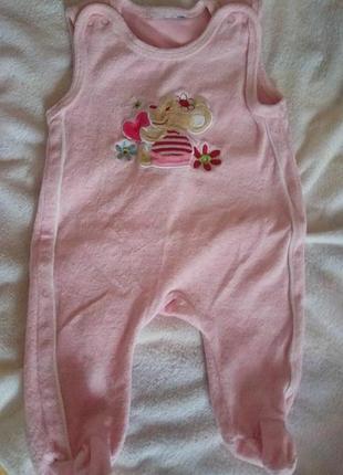 Человечек велюровый