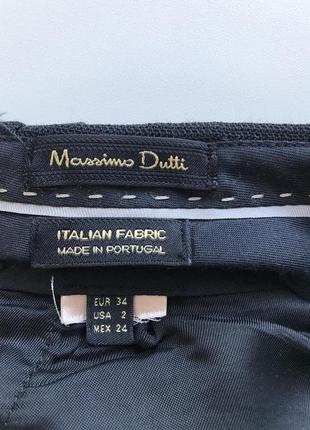 Черные брюки massimo dutti скинни5 фото