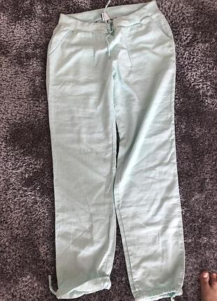 Штаны лён