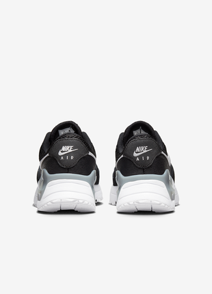 Оригинальные 🇺🇸 женские кроссовки nike air max systm. цвет черный с белым4 фото