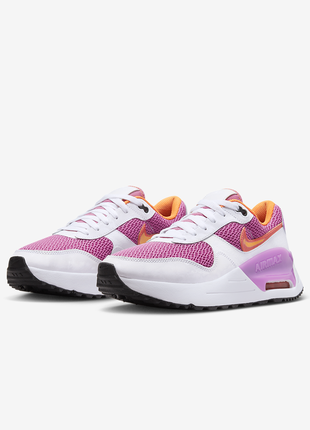 Оригинальные 🇺🇸 женские кроссовки nike air max systm. цвет белый и розовый2 фото