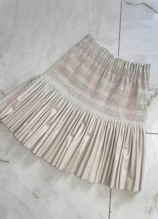 Крутая юбка под кожу zara
