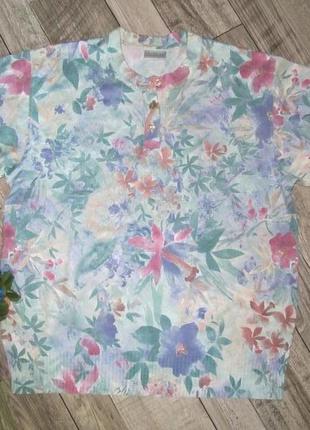 Трикотажный блузон р38