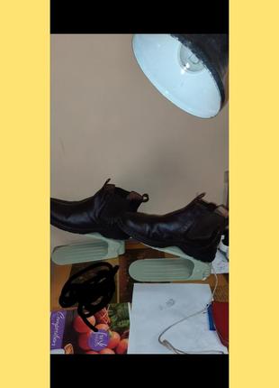 Мужские челси clark's /размер ukr 41/ кожа/ботинки стелька 273 фото