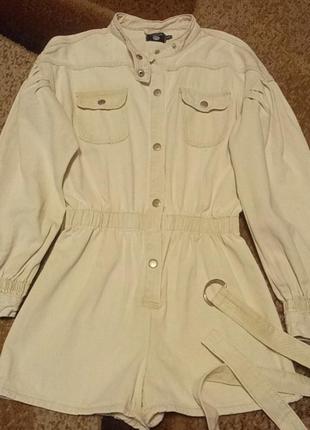 Коттоновый комбинезон