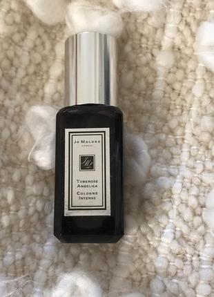 Jo malone tuberose angelica💥original мініатюра travel mini 9 мл spray ціна за 1мл