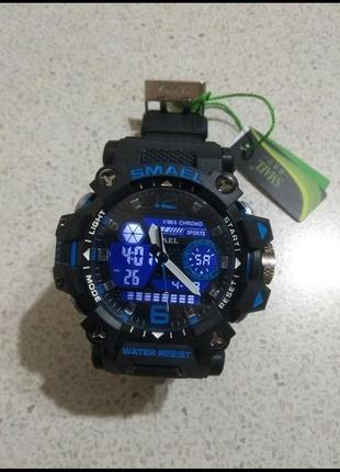 Тактические военные водонепроницаемые светодиодные противоударные мужские часы