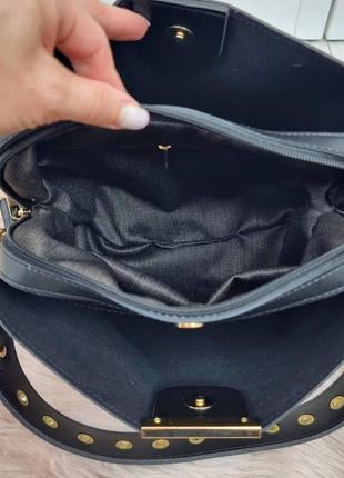 Сумка кросс боди с широким ремнем через плечо4 фото