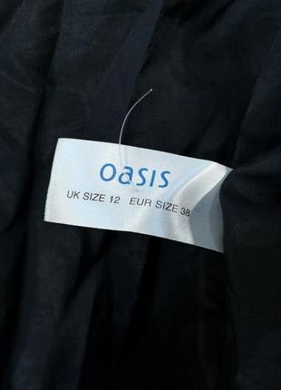 Платье стильное oasis, черное4 фото