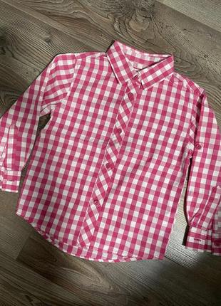 Рубашка в клетку sinsay