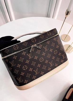 Бьюти-кейс в стиле louis vuitton