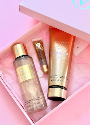 Подарочный набор вс vs victoria’s secret bare vanilla виктория сикрет пенк бокс гифтбокс box gift box1 фото