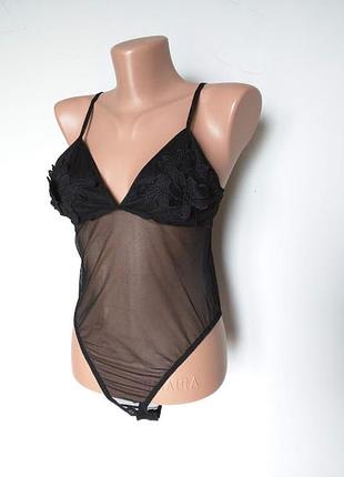 Боді сіточка з аплікацією s-m