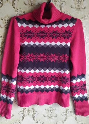 Гольф свитер женский вышивка