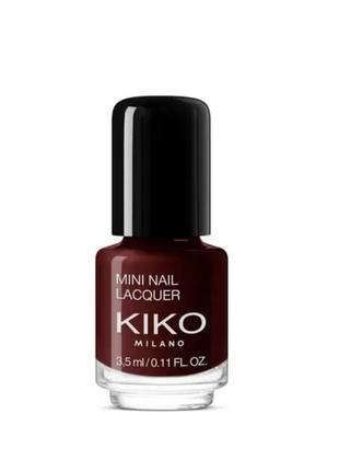 Мини лак для ногтей kiko milano