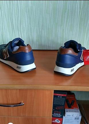 Кроссовки  мужские кожаные (new balance encap)8 фото