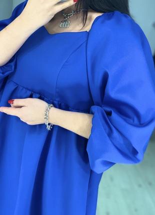 Синее платье3 фото