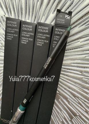 Зеленый карандаш kiko milano intense colour 08