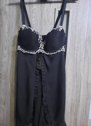 Сексуальний прозорий пенюарчик від відомого бренду next👌,  чашка 85с