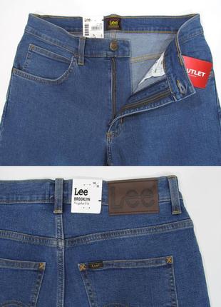 Мужские джинсы lee, модель brooklyn (regular fit)6 фото