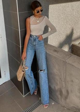 Стильные джинсы от zara3 фото