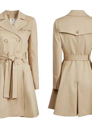 Ted baker molson classic trench coat премиум тренч плащ бежевый2 фото