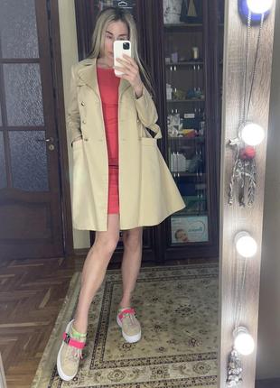 Ted baker molson classic trench coat премиум тренч плащ бежевый8 фото