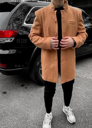 Шикарное мужское пальто4 фото