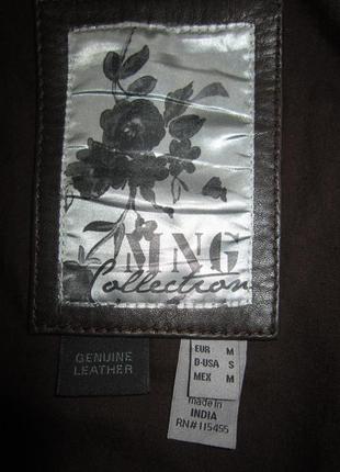 Кожаная! классная куртка* mng *