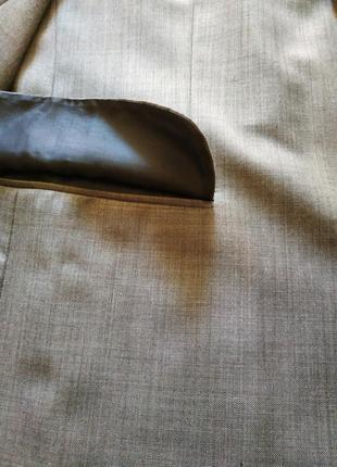 Мужской серый оригинальный жакет, пиджак michael voronin2 фото