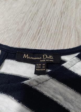 Кофта лонгслив в полоску massimo dutti4 фото