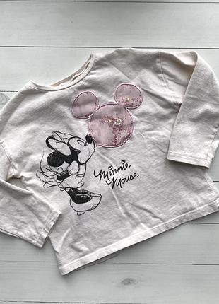 Кофта мікі маус zara disney h&amp;m