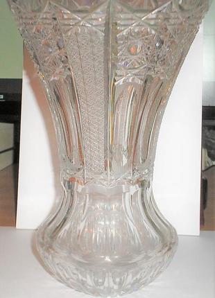 Кришталева ваза2 фото