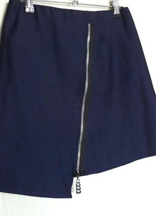 Темно-синяя юбка для девочки от тм мирамод2 фото