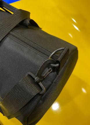 Сумка napapijri черная спортивная / дорожная мужская / женская