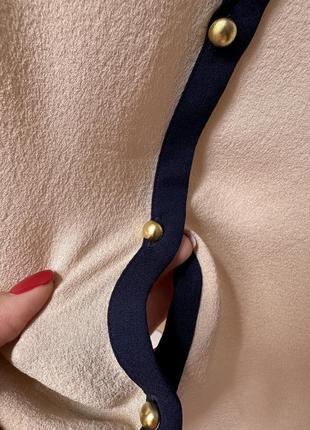 Massimo dutti блуза из натурального шелка6 фото