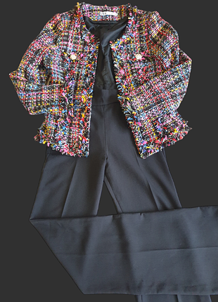 Zara xs s піджак кольоровий7 фото