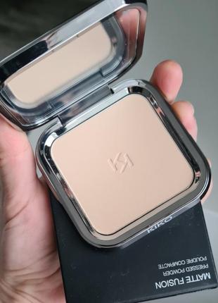 Matte fusion pressed powder