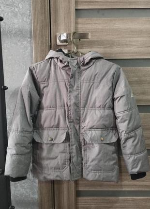 Зимняя демисезонная куртка на мальчика куртка-парка